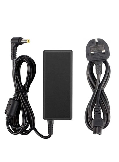Buy NTECH 65W Acer Laptop Charger Compatible With Acer Aspire, Power Supply 19V/3.42A For Acer Es1-511/E1/E3/E3-111/E5 And More, Yellow Connecter Tips 5.5X1.7Mm in UAE