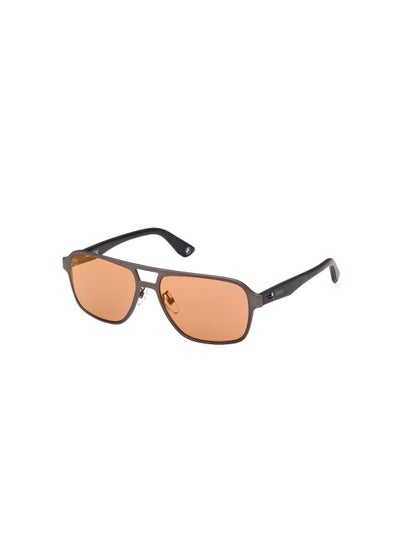 اشتري Men's Navigator Shape Aluminium Sunglasses BW0043-H09U57 Lens Size: 57 Millimeter - Matte Black في الامارات