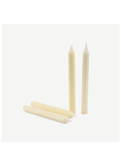 Buy Semplice Taper Candle Set Of 4pcs in UAE