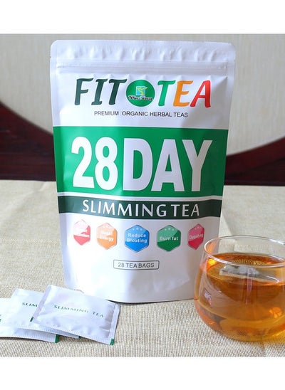 Buy Detox Tummy Tea Bags 28 Days Weight Loss Slimming Tea Slimming Diet Herbal Tea 28 sachet in Saudi Arabia