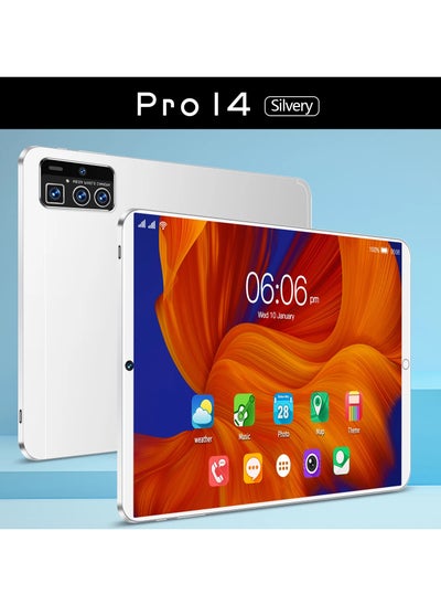 اشتري 14 Pro 16GB+1TB Android Tablet 10.1 Inch Dual SIM Educational Call Support في الامارات