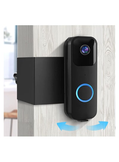 Buy Doorbell Mount for Blink Video Doorbell No Drill Anti-Theft Doorbell Holder Adjustable Angle Fit Apartment Door Not Block Doorbell Sensor in UAE