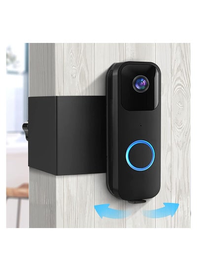 Buy Doorbell Mount for Blink Video Doorbell No Drill Anti-Theft Doorbell Holder Adjustable Angle Fit Apartment Door Not Block Doorbell Sensor in UAE