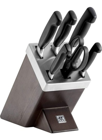 Buy Four Star Sharp Block Knife, Set of 7 in UAE