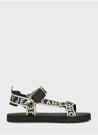 Buy Eva Sandal Logo Tape Sandals in Saudi Arabia