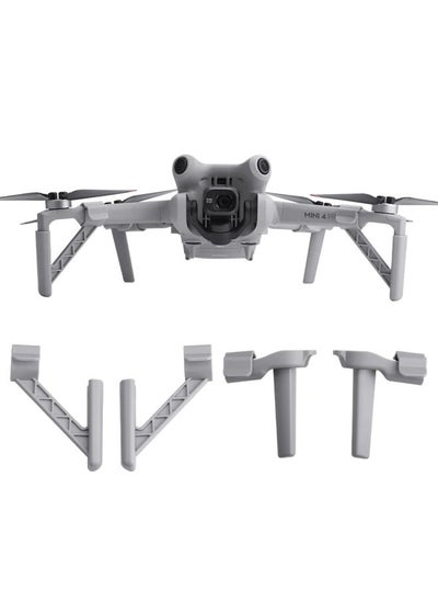 اشتري لـ DJI Mini 4 Pro Drone BRDRC Landing Gear زيادة ساق الارتفاع (رمادي) في الامارات