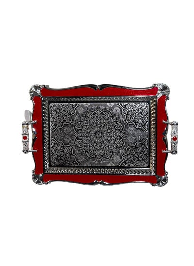 اشتري Silver Plated Rectangular Tray في الامارات