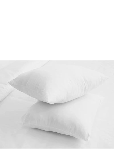 اشتري Maestro Cushion Filler Microfiber outer fabric, 700 grams with hollow fiber filling, Size: 65 x 65, White في الامارات