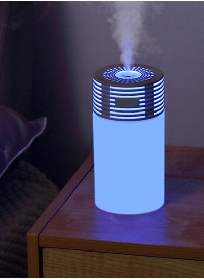 Buy Humidifiers for Bedroom, Quiet (300ml Water Tank) Cool Mist Essential Oil Diffuser with Ultrasonic Humidification (Multicolor) in Egypt