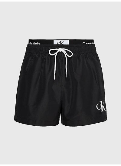 Buy Short Double Waistband Swim Shorts in Saudi Arabia