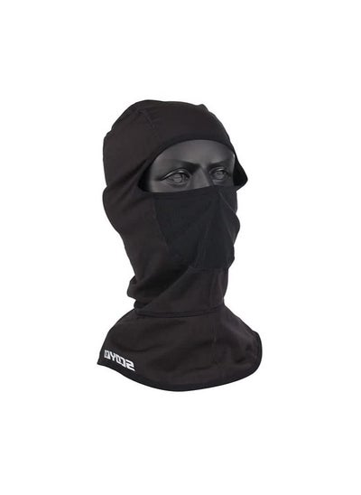 Buy Scoyco Face Mask for Bike Riders - Black Large in UAE