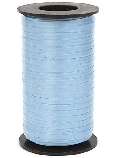 اشتري Splendorette Crimped Curling Ribbon, 3;16Inch Wide By 500Yard Spool, Light Blue في السعودية
