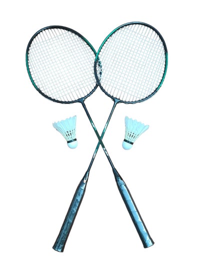 Buy Badminton Racquets Set with 2 Shuttles and Bag in Saudi Arabia