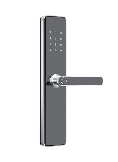 Buy Smart Fingerprint Electronic Door Lock, Fingerprint/Card/Key/Password/Bluetooth, Suitable for Home, Apartment, Office, Hotel in UAE