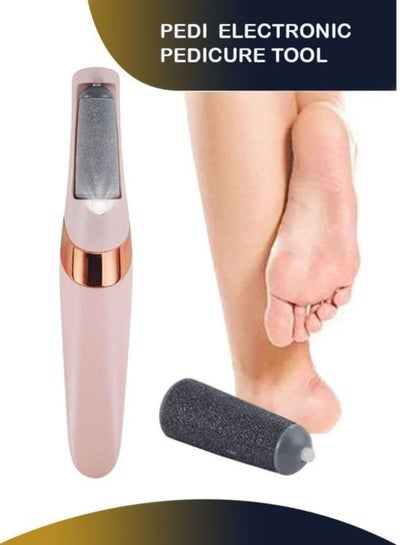 Buy Electronic Rechargeable Tool Foot Filer Callus Remover Rose Gold 8.62 x 5.67 x 1.5inch in Saudi Arabia