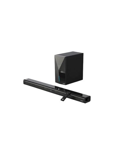 Buy F&D HT-388D 240W 2.1 Channel Dolby Digital Plus Sound Bluetooth Soundbar with Wireless Subwoofer & Remote Home Theatre, Powerful Bass, Bright LED Display, HDMI (ARC), Optical, USB in UAE
