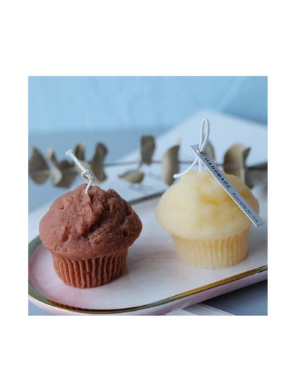 اشتري Muffin Cup Candle Mould Silicone Mold Handmade Aromatherapy Soap Mould Wax Model DIY Candle Making Mould Home Decor في الامارات