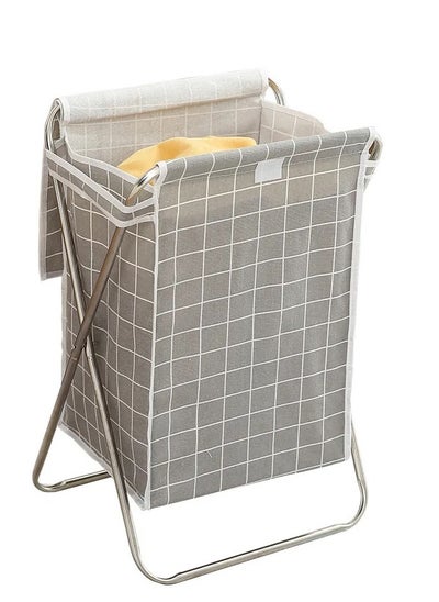 Buy Large Collapsible Laundry Basket Stylish Laundry Bag Multi Purpose Bag Square Print Basket in UAE