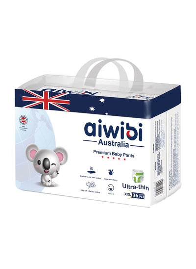 Buy Aiwibi Premium Baby Pants Size XXL 16-21KG 36 Counts in Saudi Arabia