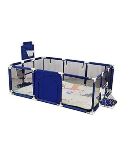 Buy Portable Baby Playpens Detachable Safety Fence Foldable Playgrounds Playard Kids Safety Barrier in Saudi Arabia