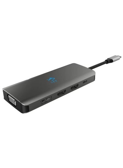 USB-C to DisplayPort, HDMI and VGA Hub (M/F/F/F) –