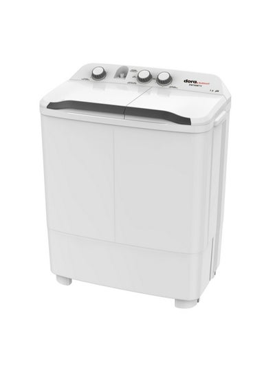 Buy Dora Twin Tub Washing Machine, 7 kg, White - DW700MT11(ELEGANT) in Saudi Arabia