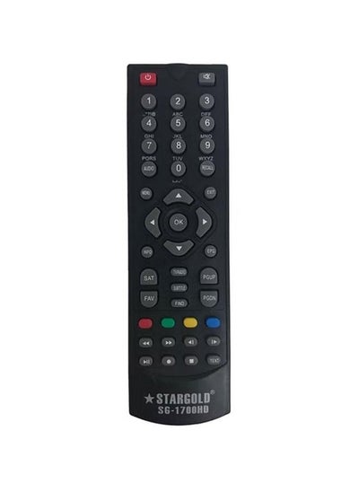 اشتري Satellite Receiver Remote Control For Stargold Black في السعودية