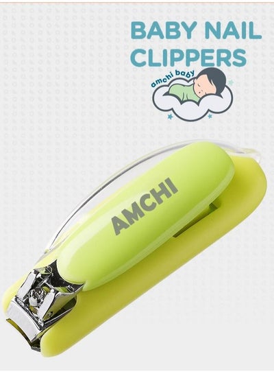 Buy Cartoon Baby Nail Clipper -Green in Saudi Arabia