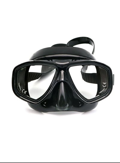 Buy Scuba Diving Snorkeling Mask 191g (Black) in Saudi Arabia