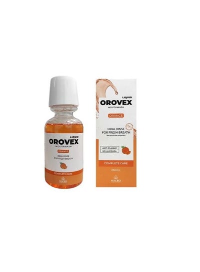 اشتري Orovex  Mouthwash Orange - 250ml في مصر