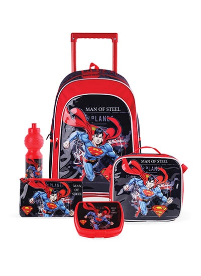 اشتري 5 In 1 Superman Man Of Tomorrow Trolley Box Set, 18 inches في الامارات