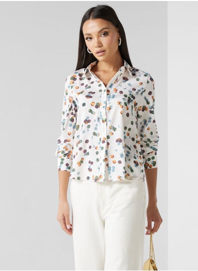 اشتري Printed Button Down Shirt في الامارات