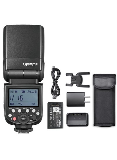 اشتري Godox V850III Flash Camera Flash 7.2V/2600mAh HSS 1/8000 2.4G 1.5s Recycle Time 450 Full Power Pops for DSLR Cameras with Standard Hot Shoes for Canon, Nikon, Sony, Fuji, Panasonic, Olympus (NO TTL) في الامارات