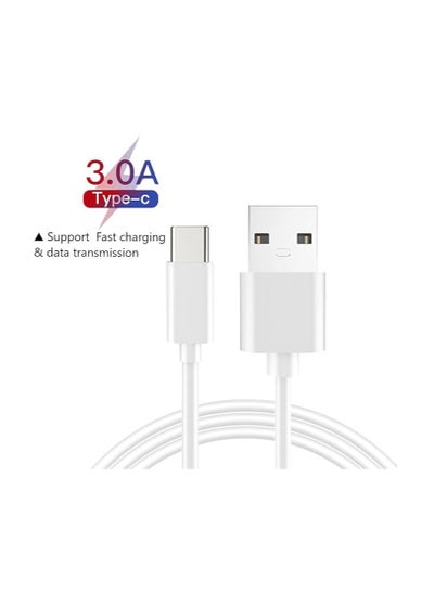 اشتري كابل شحن سريع USB Type C بطول 1 متر لنقل البيانات ومزامنة البيانات لجميع هواتف Android المحمولة في الامارات