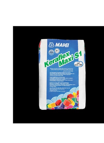 Buy Mapei Keraflex Maxi S1 White-25kg in UAE