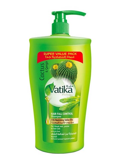 Buy Hair Fall Control Shampoo Enriched With Cactus And Gergir 1Liters in UAE