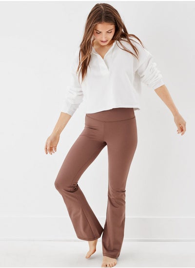 Buy Flared High Waist Pants in UAE