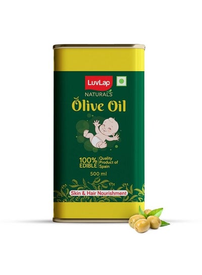 Buy Naturals Baby Body Massage Olive Oil Spanish Premium Olive Oil Enhances Bone & Muscle Strength 500Ml in UAE