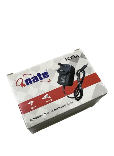 Buy NATE Power Supply 12V2A Thin DC Pin in Saudi Arabia