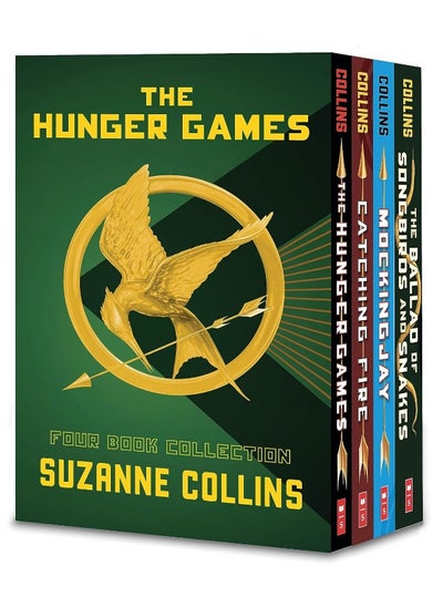 اشتري Hunger Games 4-Book Paperback Box Set (the Hunger في الامارات