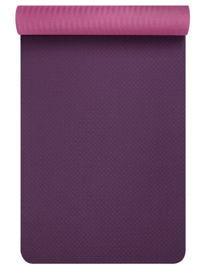 Buy Yoga Mat 6mm For Home & Gym Workout Cardio Extra Thick Non Slip Anti Tear Exercise Floor Mat in UAE