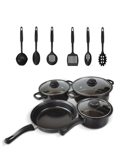 اشتري Thirteen-piece Kitchen Cookware Sets Nonstick Pots and Pans Set في السعودية