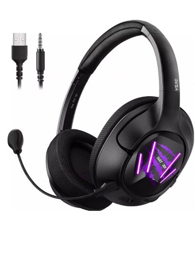 Buy Air Joy PRO Gaming Headset - 7.1 Surround Sound - Ultralight 160g USB Headset, with Detachable Noise Cancelling Microphone, Lightweight Comfortable in Egypt
