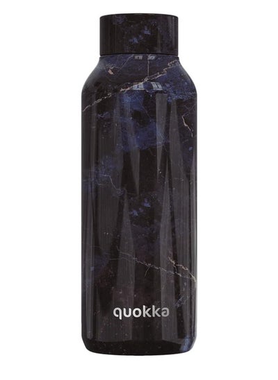 اشتري QUOKKA THERMAL SS BOTTLE SOLID BLACK MARBLE 510 ML في مصر