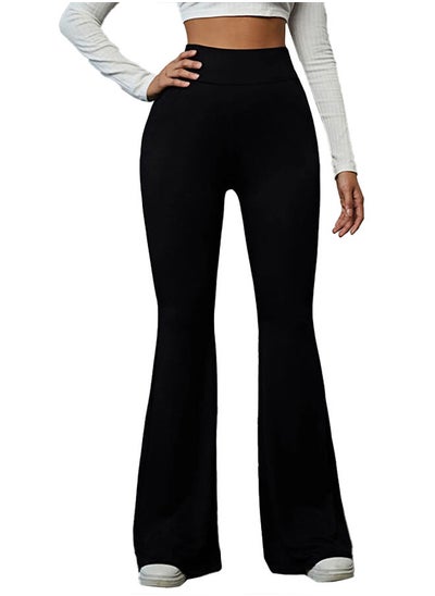 Buy High Waist Sportswear Leggings Pants Wide Leg in Egypt