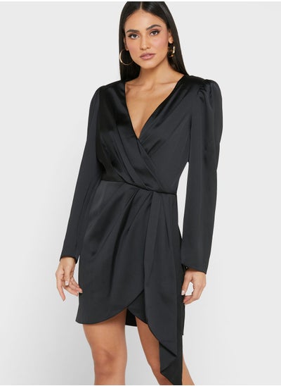 Buy Knitted Wrap Dress in Saudi Arabia