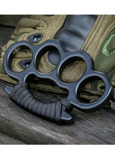 اشتري 2 Pieces Toy Knuckle Rings, Toy Fist Buckles Thickened, Defense Hand Buckle Suitable for Outdoor Use في السعودية