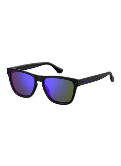 اشتري Unisex UV Protection Rectangular Sunglasses - Itacare Black Millimeter - Lens Size: 55 Mm في السعودية