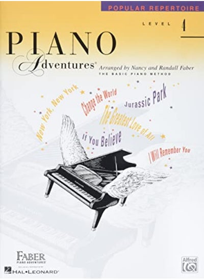 اشتري Piano Adventures Popular Repertoire Book Level 4 by Faber, Nancy - Faber, Randall Paperback في الامارات