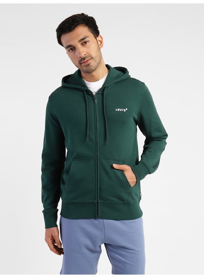 اشتري Men's Solid Hooded Sweatshirt في مصر